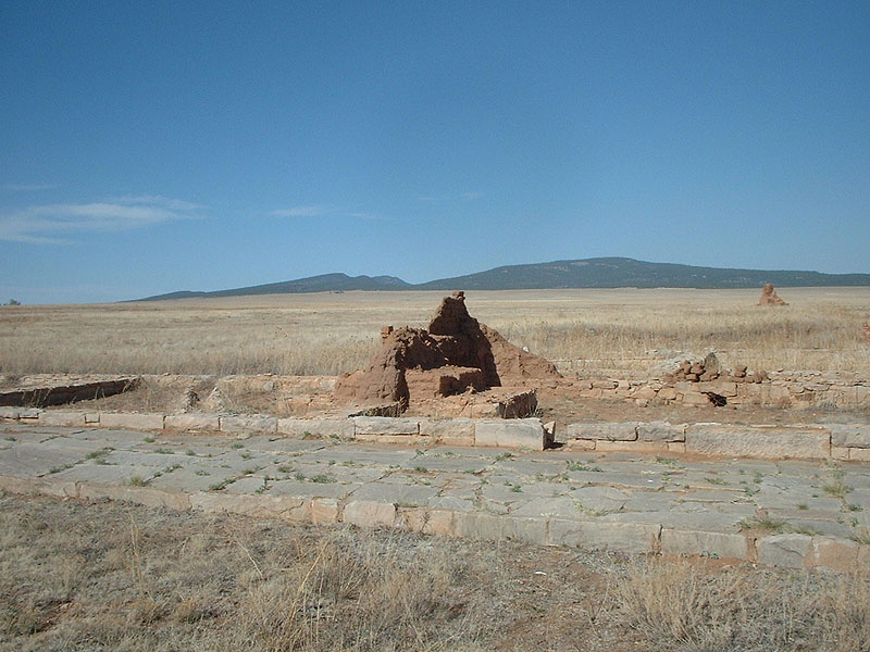 Remnants of a fireplace at the Officer's Quarters.jpg 132.2K